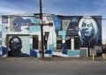 Blues Alley project mural by legendary Deep Ellum artist Frank Campagna in Deep Ellum, Texas.