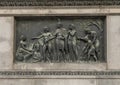 Bronze bas-relief representing Agriculture, Equestrian statue of Emperor Joseph II, Josefsplatz, Vienna, Austria