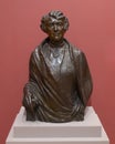 Bust of Anne Tracy Morgan by Malvina Hoffman in 1937 on display in The Morgan Library & Museum in New York City, New York.