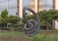 `Coil I` by Andrew Rogers, Hall Park, Frisco, Texas
