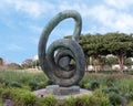 `Coil I` by Andrew Rogers, Hall Park, Frisco, Texas