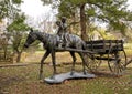 `Family Ride`, a bronze sculpture by Angela Mia De la Vega in Highland Park, Dallas County, Texas