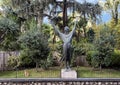 Statue of Saint Francis of Assisi by renowned sculptor Alfiero Nena, Sorrento