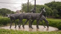 `Morning` by Darrell Davis on a roundabout in Southlake, Texas.