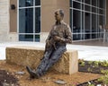 `Quiet Moment` by James Haire in 2020, part of the public art collection of the City of Frisco, Texas.