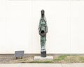 `Rachel at the Well` by Gib Singleton outside the Museum of Biblical Art in Dallas, Texas.