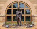 `Reunion` by Gary Alsum at the Department of Public Safety North Training Facility in Southlake.