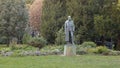 Bronze statue Emperor Francis Joseph I of Austria, Burggarten Park, Vienna