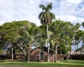 The calaboose of the Old Prison, Hale Pa`ahao, in the town of Lahaina in the island of Maui of the state of Hawaii.