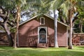 The calaboose of the Old Prison, Hale Pa`ahao, in the town of Lahaina in the island of Maui of the state of Hawaii.