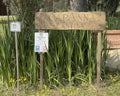 Capanna Cantina sign at the front of Capanna Farm, situated to the north of Montalcino.