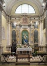 The Chapel of the Immaculate Conception in the Basilica of San Francesco in Ravenna, Italy.