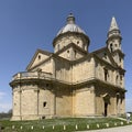 The Church of San Biagio just outside the town walls of Montepulciano, Italy.