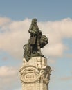 A monument to the Marquis of Pombal, governor of Lisbon between 1750 and 1777.