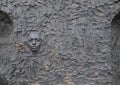 Closeup of faces, Freedom Sculpture, by Zenos Frudakis, Philadelphia