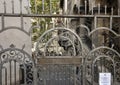 Exit Gate Old Jewish Cemetery, Prague, Czech Republic Royalty Free Stock Photo