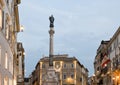 The Column of the Immaculate Conception, Rome Royalty Free Stock Photo