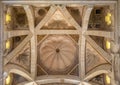 Dome in the Chapel of Villaviciosa of the Mosque-Cathedral of Cordoba, Spain. Royalty Free Stock Photo