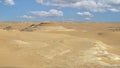 Eastern part area of the Great Sand Sea near the Siwa Oasis in Egypt.