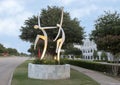 `Dances with Steel` by Jerry Daniel, Hall Park, Frisco, Texas