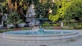 Fountain at PraÃÂ§a da Alegria in Lisbon, Portugal.