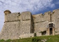 Mount Alban Fort, between Nice and the bay of Villefranche, France Royalty Free Stock Photo