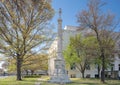 `Confederate Monument 1896` on the grounds of the Grayson County Courthouse in downtown Sherman, Texas.