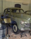 Green 1955 GAZ-M20 Pobeda car donated by Russia for use by President Ho Chi Minh in 1955