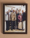 Picture Nelson Mandela inside the Kasbah Tamadot, Sir Richard Branson`s Moroccan Retreat.