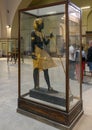 Guardian statue of King Tutankhamun inside the Museum of Egyptian Antiquities in Cairo, Egypt.