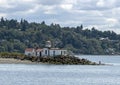 West Point Light from the Argosy Locks Cruise Boat