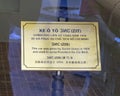 Information plaque for ZIS-110 armored car donated by Russia for use by President Ho Chi Minh in 1954