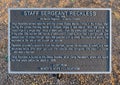Info for `Sergeant Reckless`, a bronze sculpture by Jocelyn Russell in the Anne Walton Cowgirl Park in Fort Worth, Texas.
