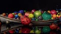 Interior exhibit, Chihuly Garden and Glass in the Seattle Center