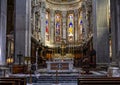 Main altar of the Genoa Cathedral