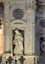 Statue of Saint Agnes by Ottaviano Lazzerini on the main altar of the Church of San Biagio in Montepulciano, Italy.