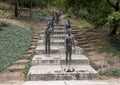 The Memorial to the Victims of Communism, prague, Czech Republic Royalty Free Stock Photo