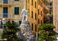 Monument to Giuseppe Garibaldi, Italian commander, revolutionary and politician