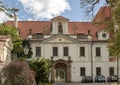 Entrance gate to the Strahov Monastery, Prague, Czech Republic Royalty Free Stock Photo