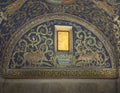 Mosaic on a lunette in the Mausoleum of Galla Placidia in Ravenna, Italy.