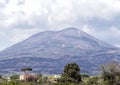 Mount Vesuvius volcano, near Scavi Di Pompei