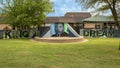 Doctor Martin Luther King Jr. Mural at the Martin Luther King Community Center in South Dallas, Texas. Royalty Free Stock Photo