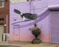 Bird Feed mural 2018 by Meg Saligman Studio, Philadelphia