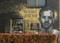 Lee Harvey Oswald Mural, Bishop Arts District, Dallas, Texas Royalty Free Stock Photo