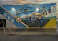 `You Said We Couldn`t Do It, But We Did` mural by Josh Butts on Route 66 in Tulsa, Oklahoma. Royalty Free Stock Photo