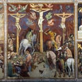 New Testament cycle fresco by Lippo Memmi in the Collegiata di Maria Assunta in San Gimignano, Italy.