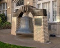 `Old Fire Bell` at Fire Station#2 in Fort Worth, Texas.