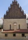 The Old New Synagogue, Prague, Czech Republic Royalty Free Stock Photo