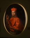 Painting of Cardinal Federico Borromeo by Pittore Lombardo in The Pinacota Ambrosiana, Ambrosian art gallery in Milan, Italy