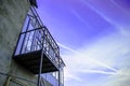 A window on the roof of the house Royalty Free Stock Photo